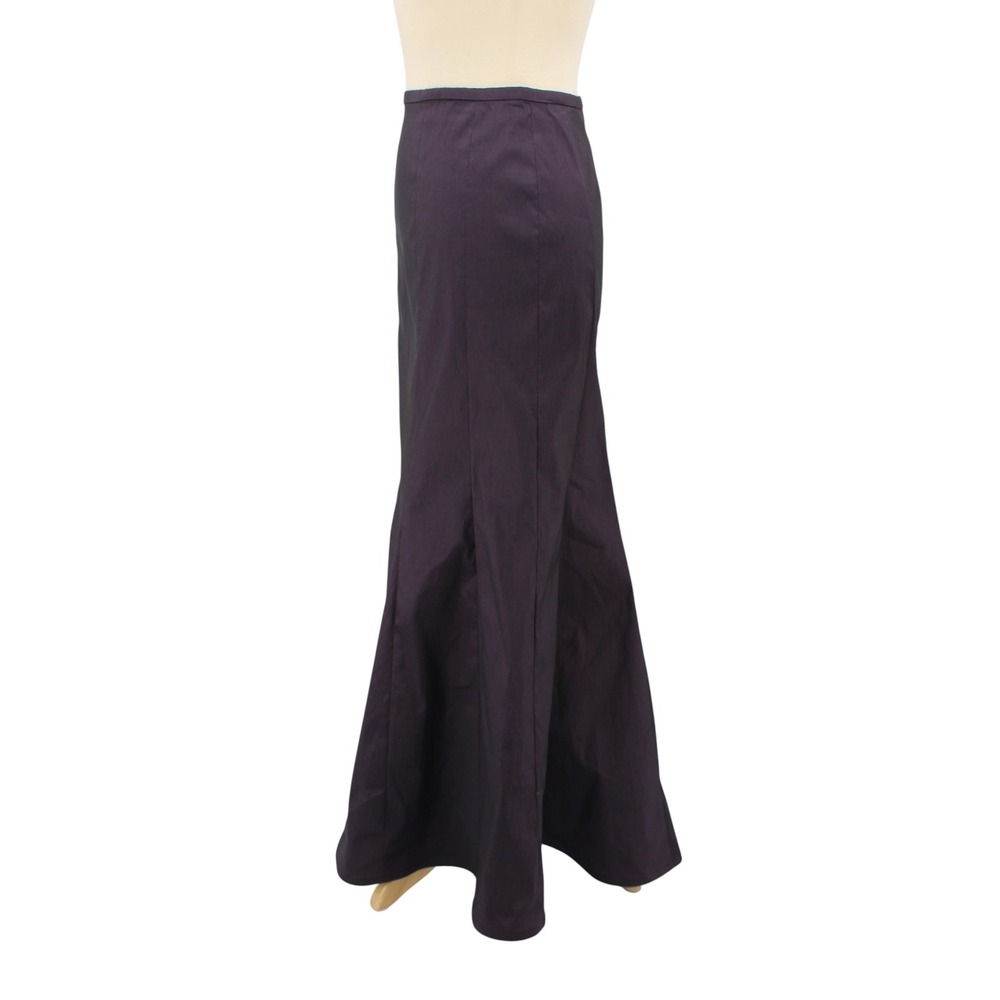 Tadashi Shoji Mermaid Maxi Skirt Size 6 Purple High Waist Formal Evening - Picture 3 of 7